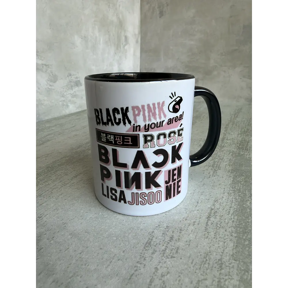Taza Tazon Black Pink Lisa Rose Jisoo Varios Modelos