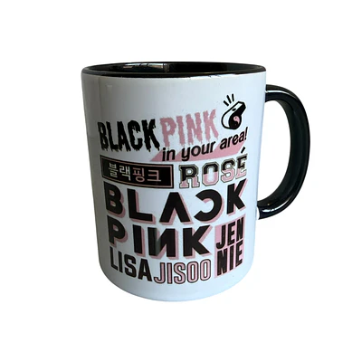 Taza Tazon Black Pink Lisa Rose Jisoo