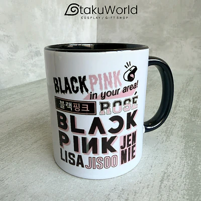 Taza Tazon Black Pink Lisa Rose Jisoo