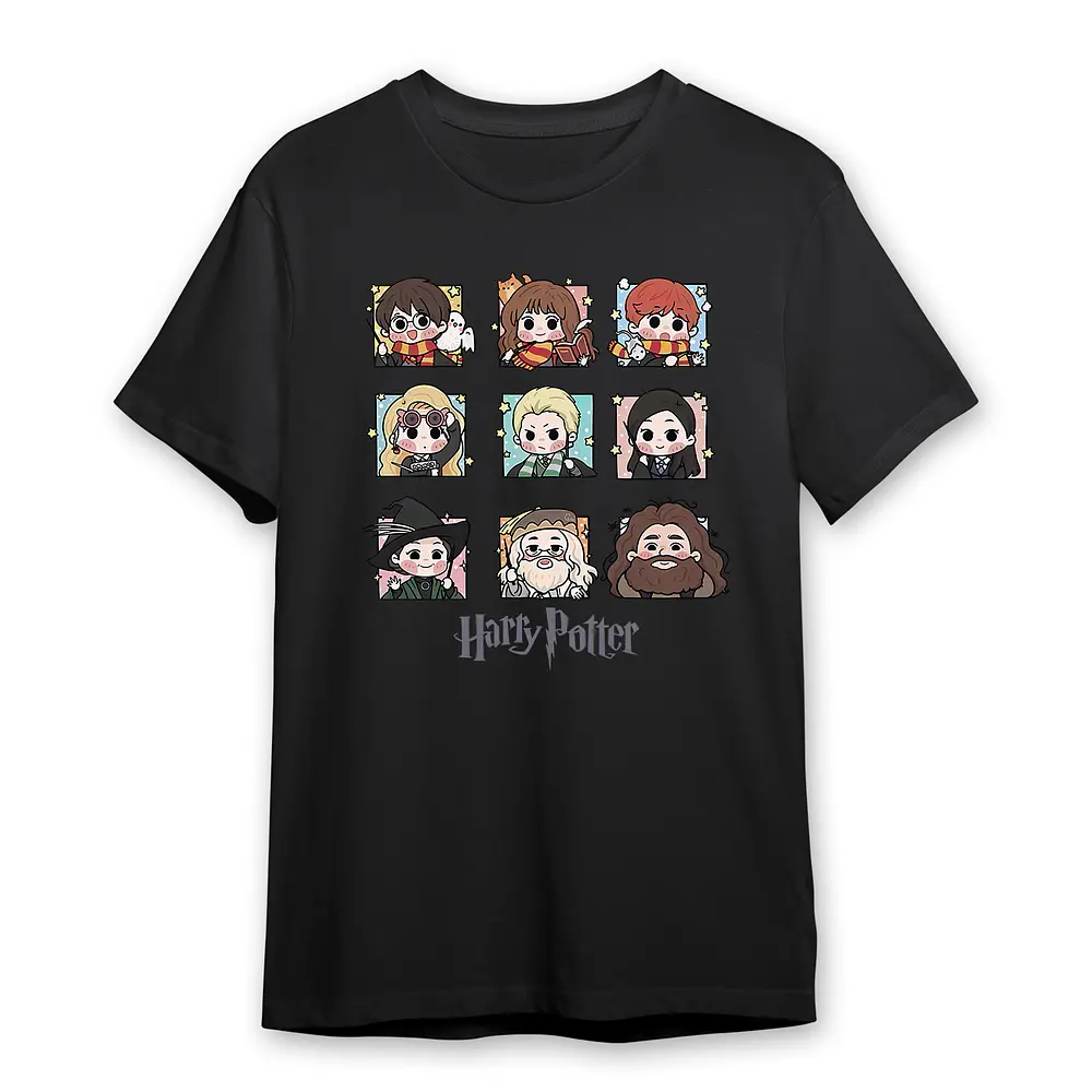 Poleras Harry Potter Algodón Hogwarts Varios Modelos