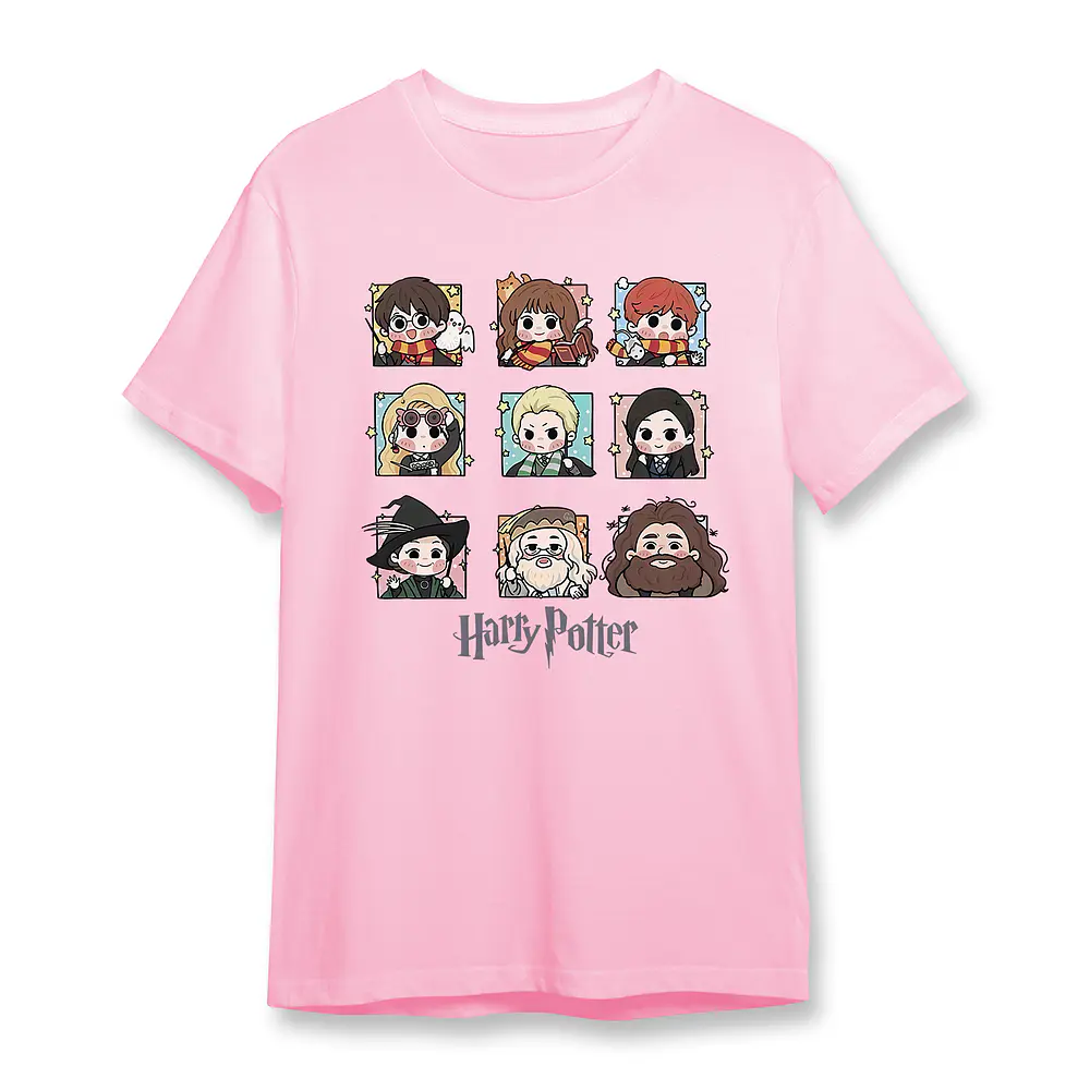 Poleras Harry Potter Algodón Hogwarts Varios Modelos