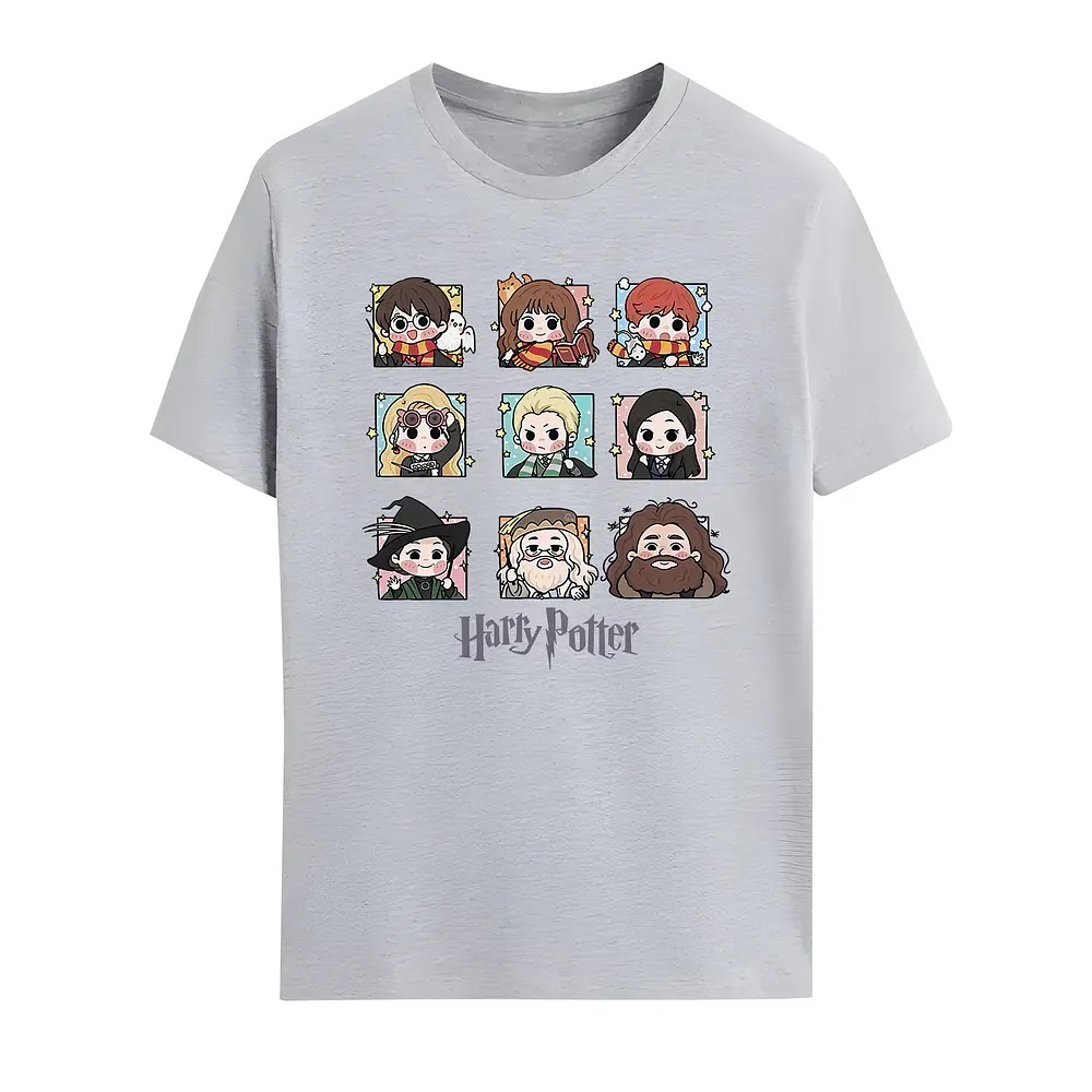 Poleras Harry Potter Algodón Hogwarts Varios Modelos