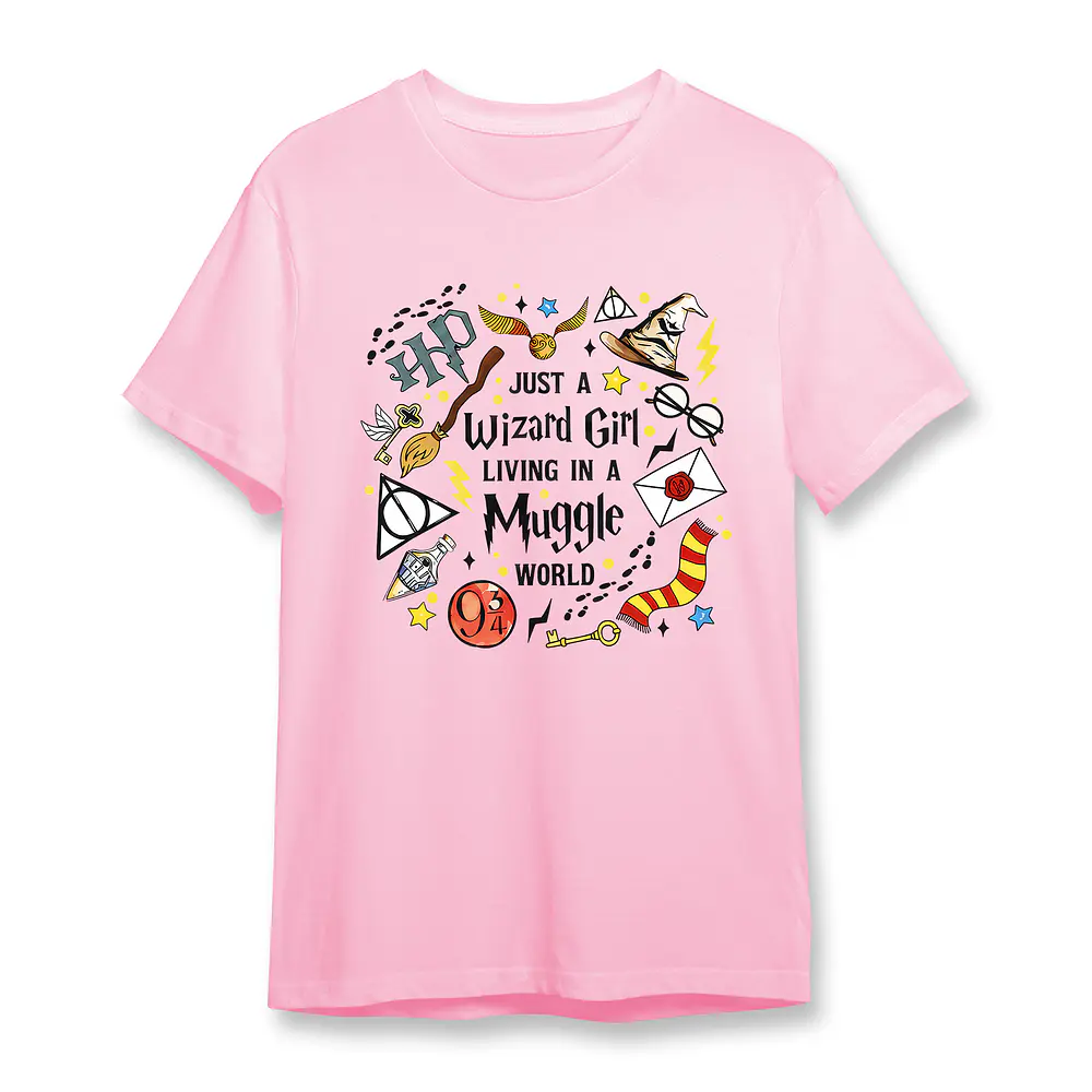 Poleras Harry Potter Algodón Hogwarts Varios Modelos