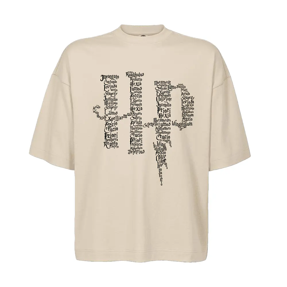 Polera Oversize Harry Potter Hogwarts Varios Modelos