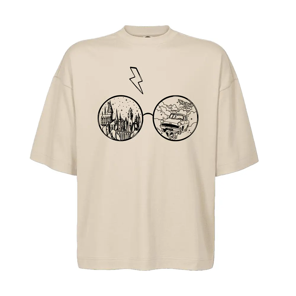 Polera Oversize Harry Potter Hogwarts Varios Modelos