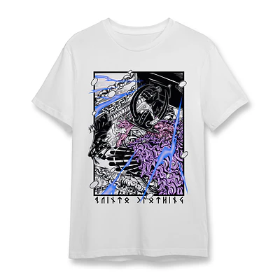 Polera One Piece Loki Elbaf Luffy Zoro