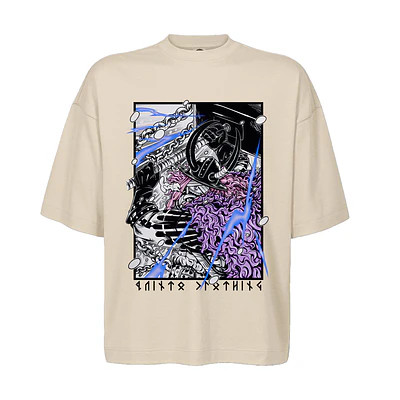 Polera Oversize One Piece Loki Elbaf Luffy Zoro