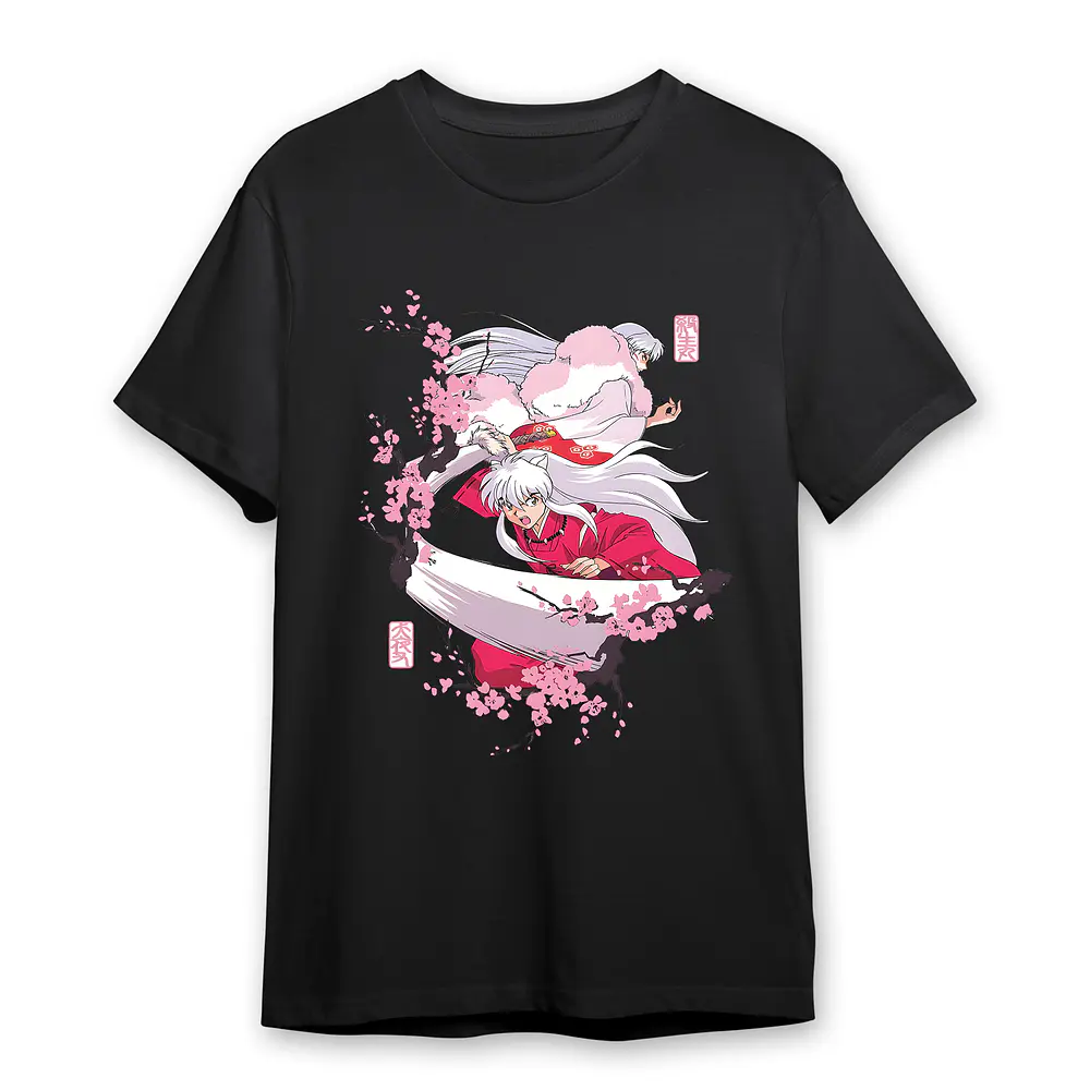Polera Inuyasha y Shesshomaru Anime Regalo
