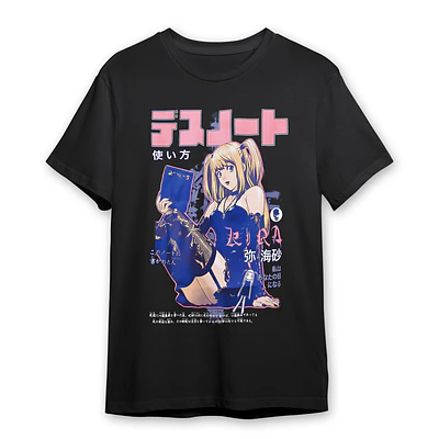  Polera Deathnote Misa Amane Kira Anime Regalo