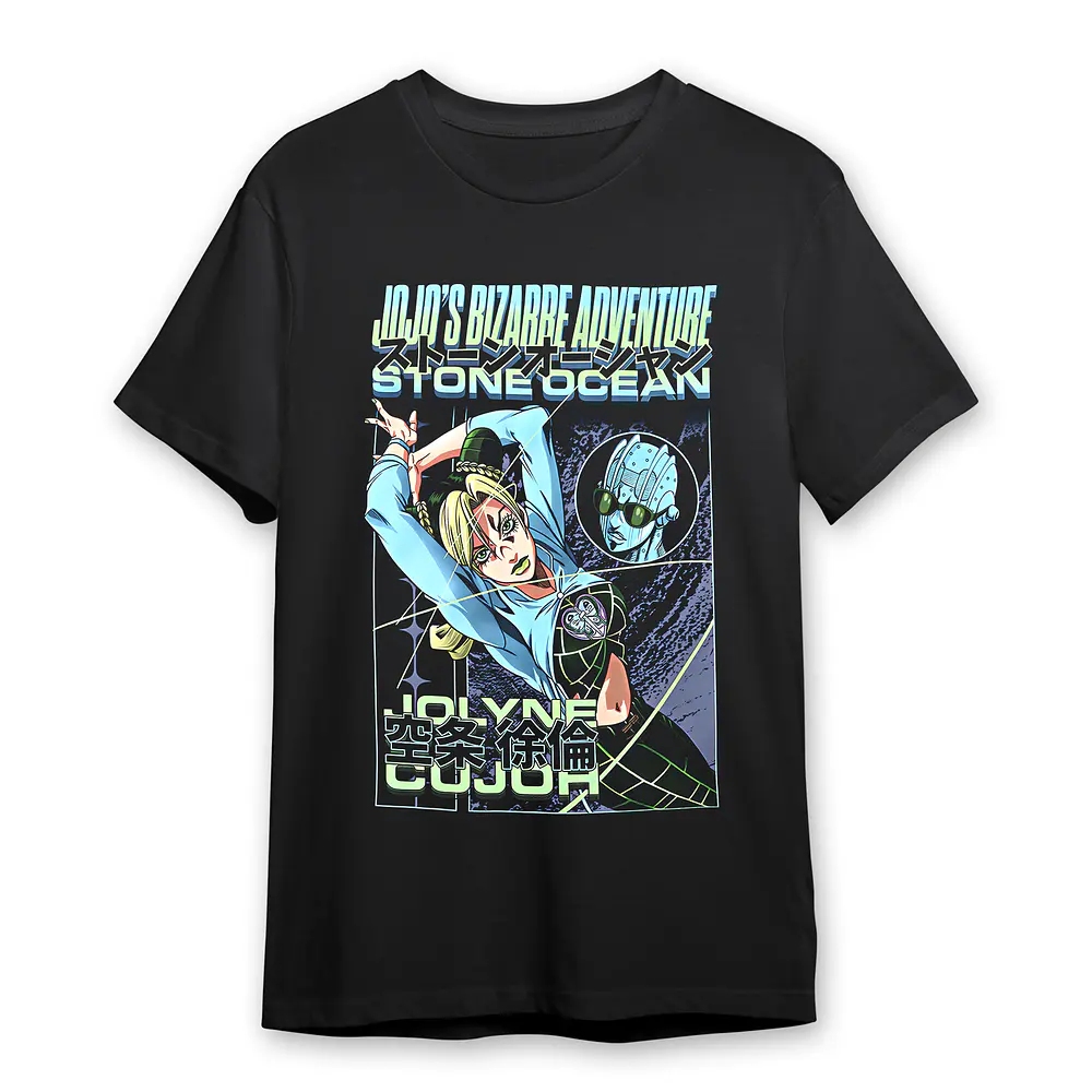Polera Jojo's Jolyne Kujo Jotaro Anime Regalo