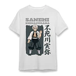Polera Kimetsu Sanemi Shinazugawa Demon Slayer Hashira Genya