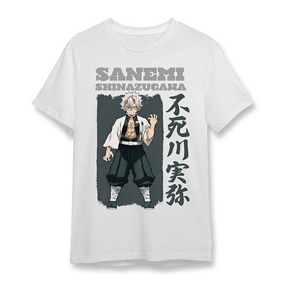 Polera Kimetsu Sanemi Shinazugawa Demon Slayer Hashira Genya