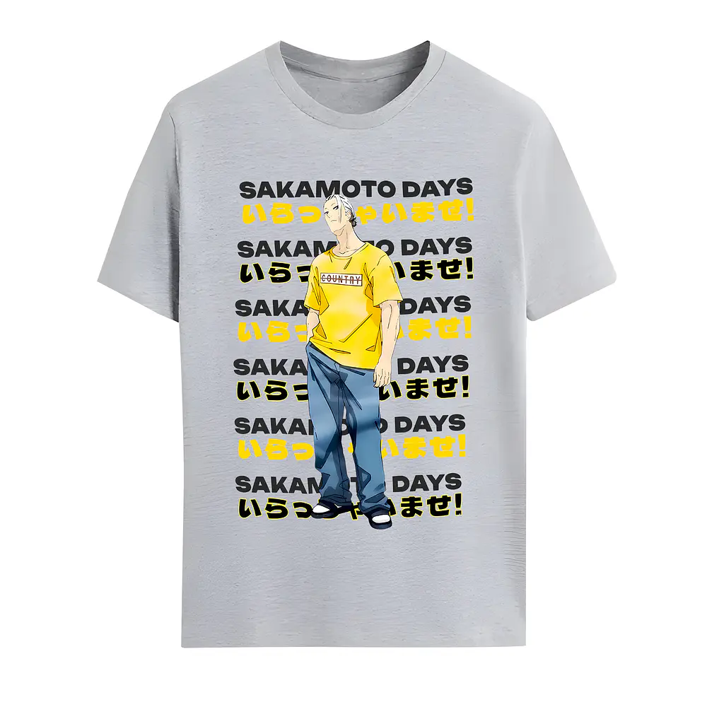  Polera Sakamoto Days Taro Nagumo Regalo Anime
