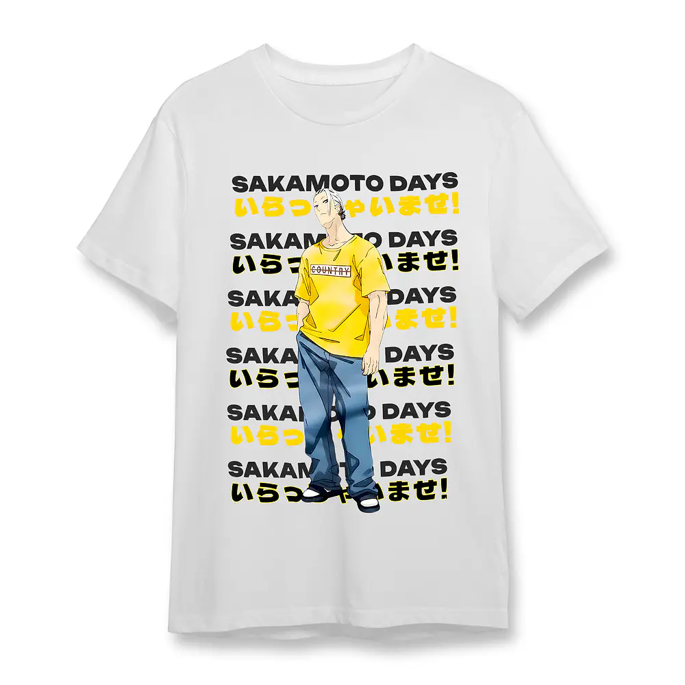  Polera Sakamoto Days Taro Nagumo Regalo Anime