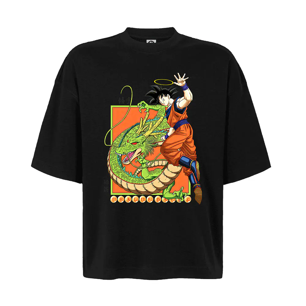 Polera Oversize Dragon Ball Varios Diseños A