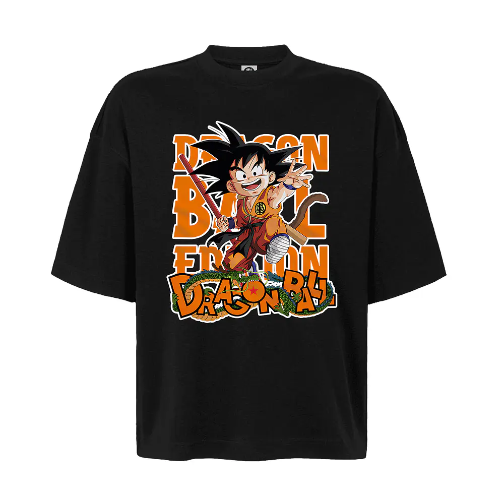 Polera Oversize Dragon Ball Varios Diseños A