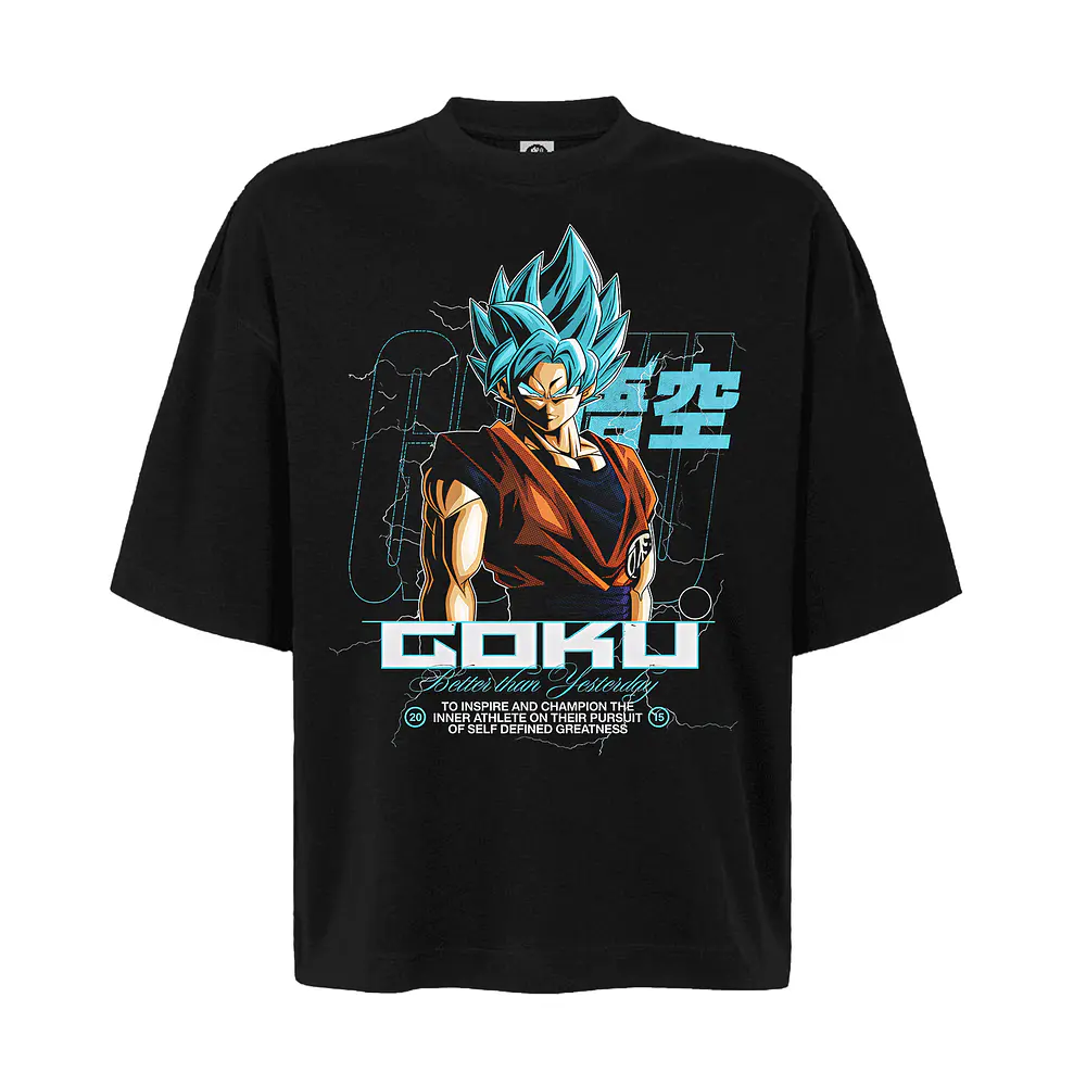 Polera Oversize Dragon Ball Varios Diseños B