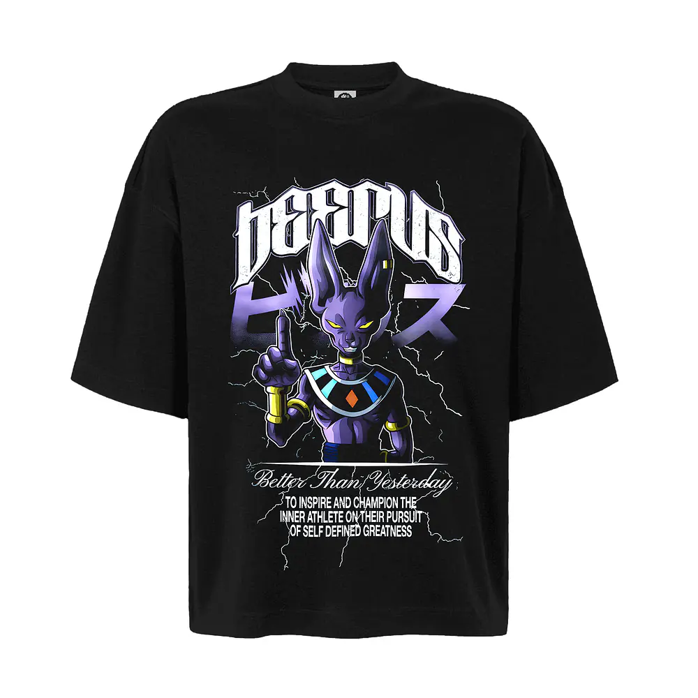 Polera Oversize Dragon Ball Varios Diseños B
