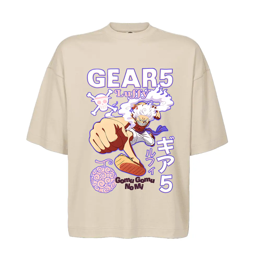  Polera Oversize One Piece Varios Diseños Regalo