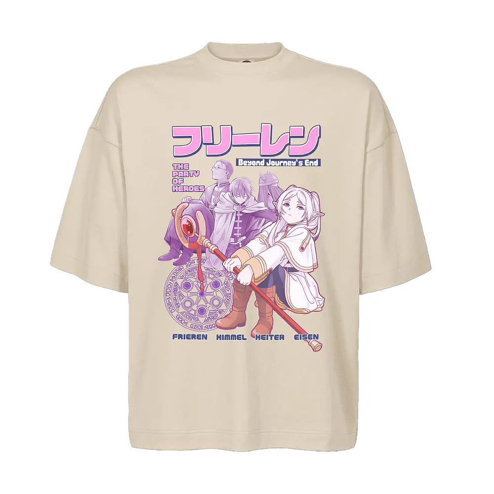 Polera Oversize Frieren Mas Alla del Viaje Himmel Heiter