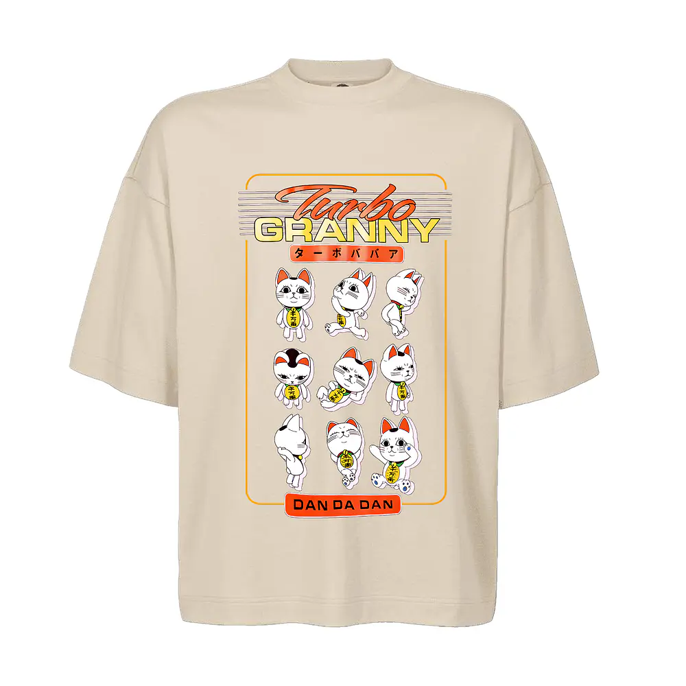 Polera Oversize Dandadan Varios Diseños Regalo 
