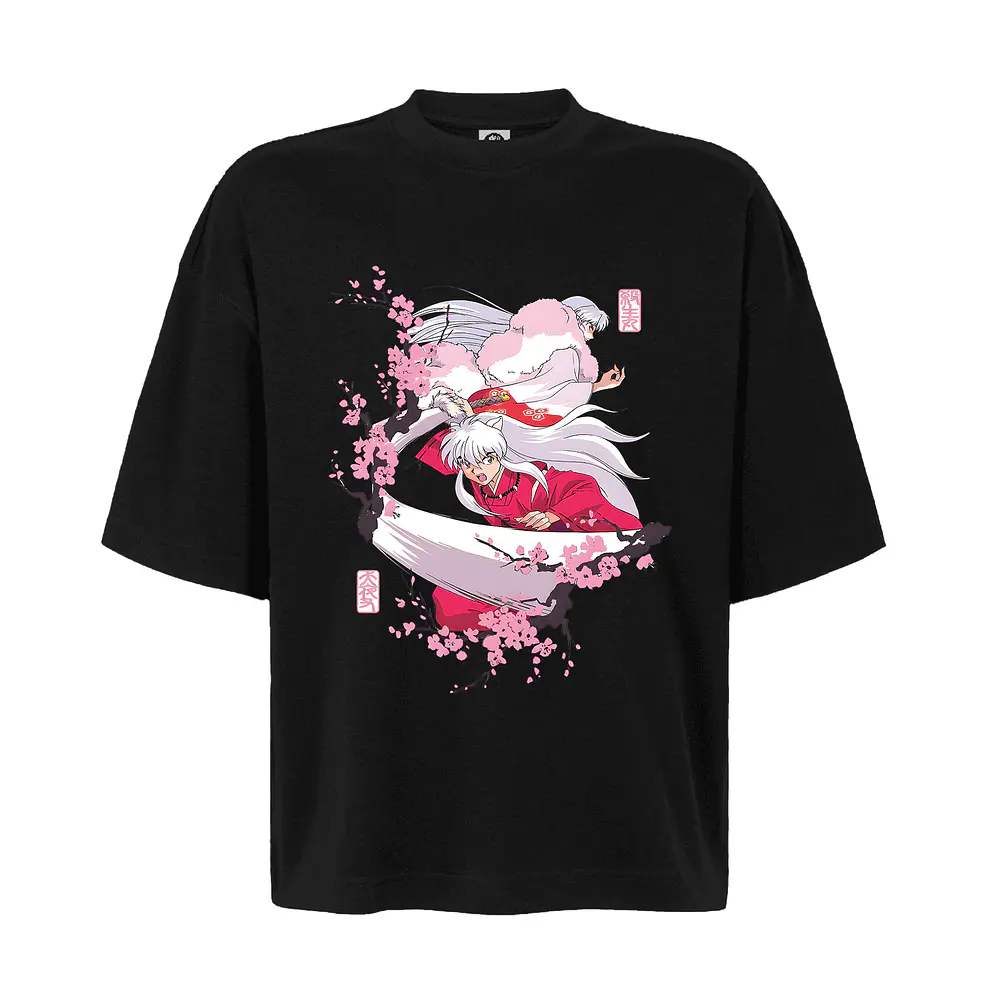 Polera Oversize Inuyasha y Shesshomaru Anime Regalo