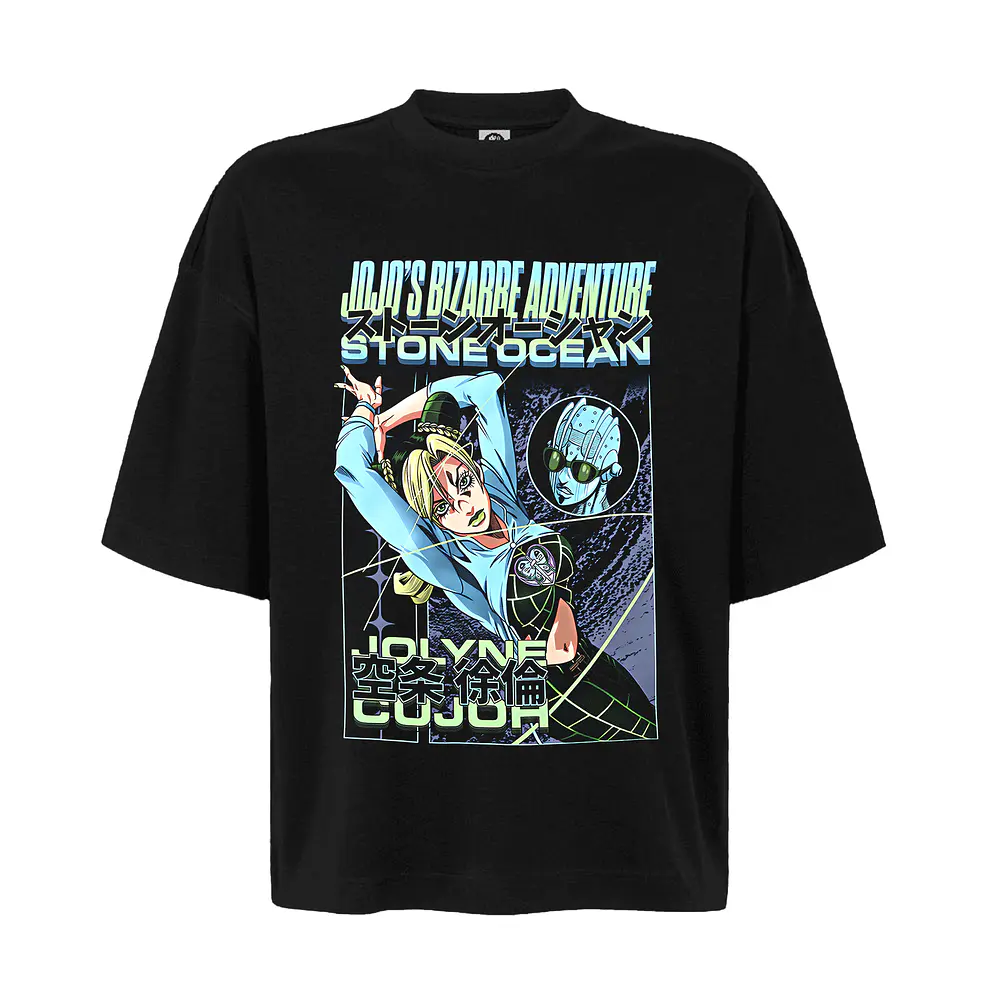 Polera Oversize Jojo's Jolyne Kujo Jotaro Anime Regalo