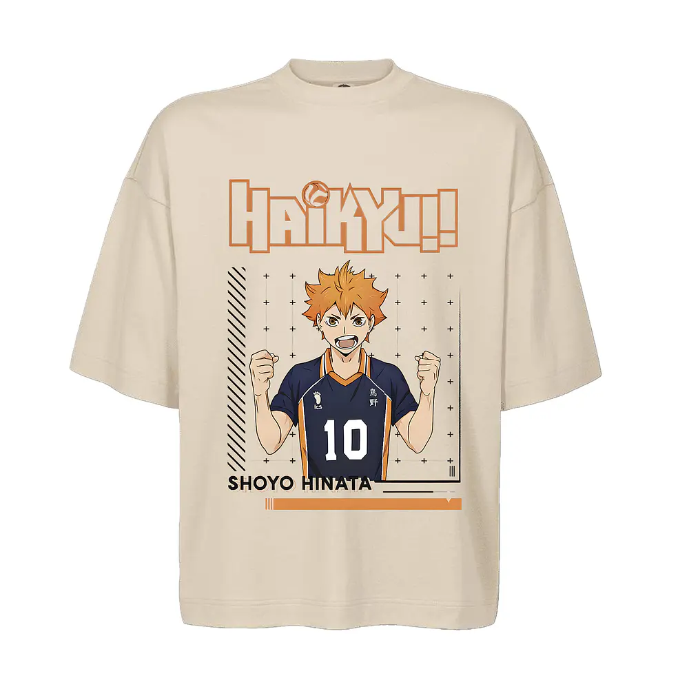 Polera Oversize Haikyuu!! Hinata Shoyo Karasuno Regalo