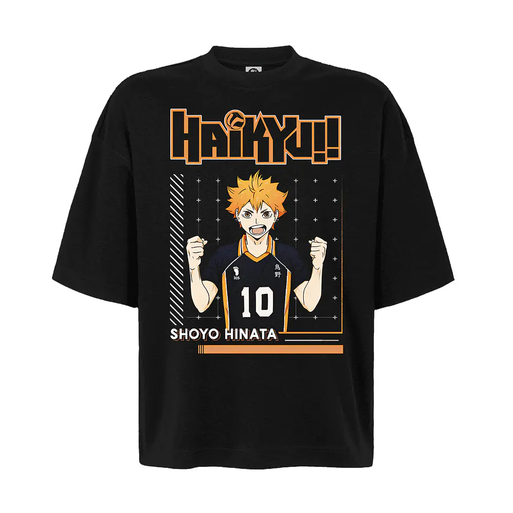 Polera Oversize Haikyuu!! Hinata Shoyo Karasuno Regalo