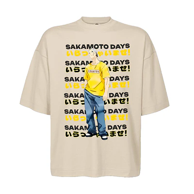 Polera Oversize Sakamoto Days Taro Nagumo Regalo Anime