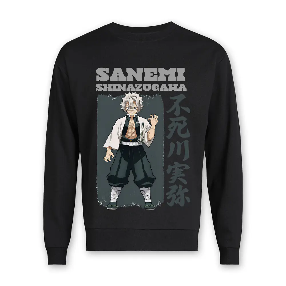 Poleron Kimetsu Sanemi Demon Slayer Hashira Genya