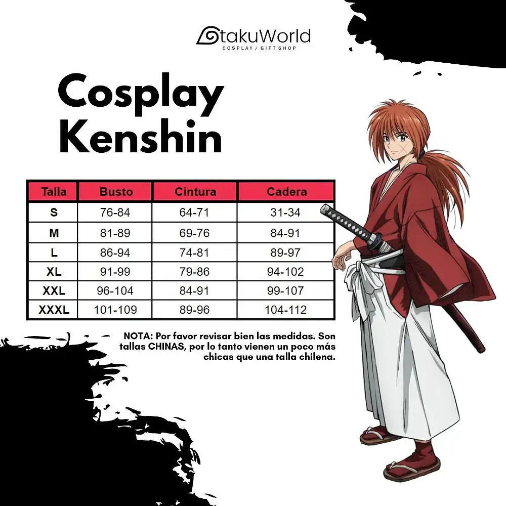 Cosplay Disfraz Kimono Samurai 