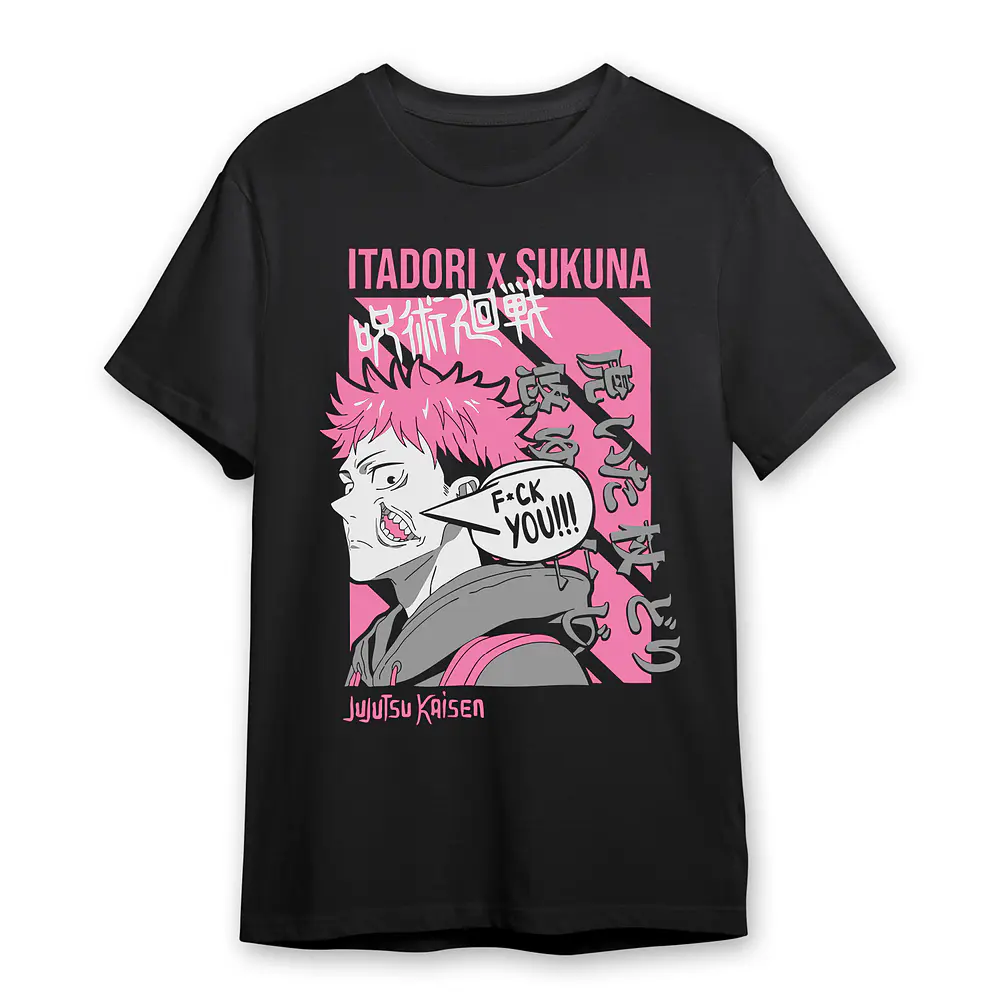 Polera Jujutsu Kaisen Gojo Itadori Sukuna Varios Modelos 2