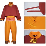 Cosplay Disfraz Avatar Aang Maestro Aire