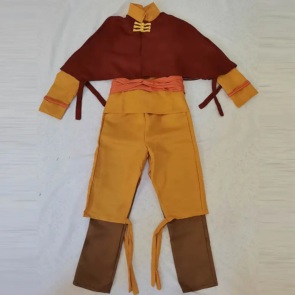 Cosplay Disfraz Avatar Aang Maestro Aire