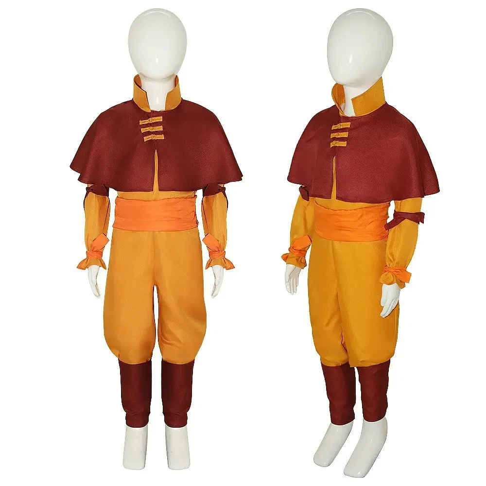Cosplay Disfraz Avatar Aang Maestro Aire