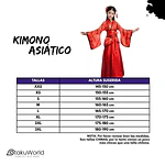 Cosplay Disfraz Kimono Tradicional Asiatico Mujer