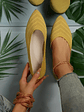 Anna- Ballet Knit Flats - thumbnail 23