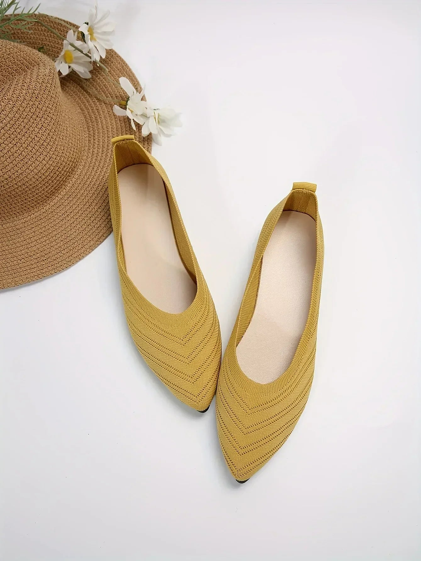 Anna- Ballet Knit Flats 26