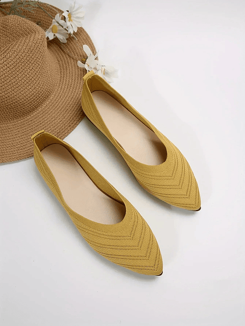 Anna- Ballet Knit Flats