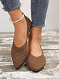 Anna- Ballet Knit Flats - thumbnail 36