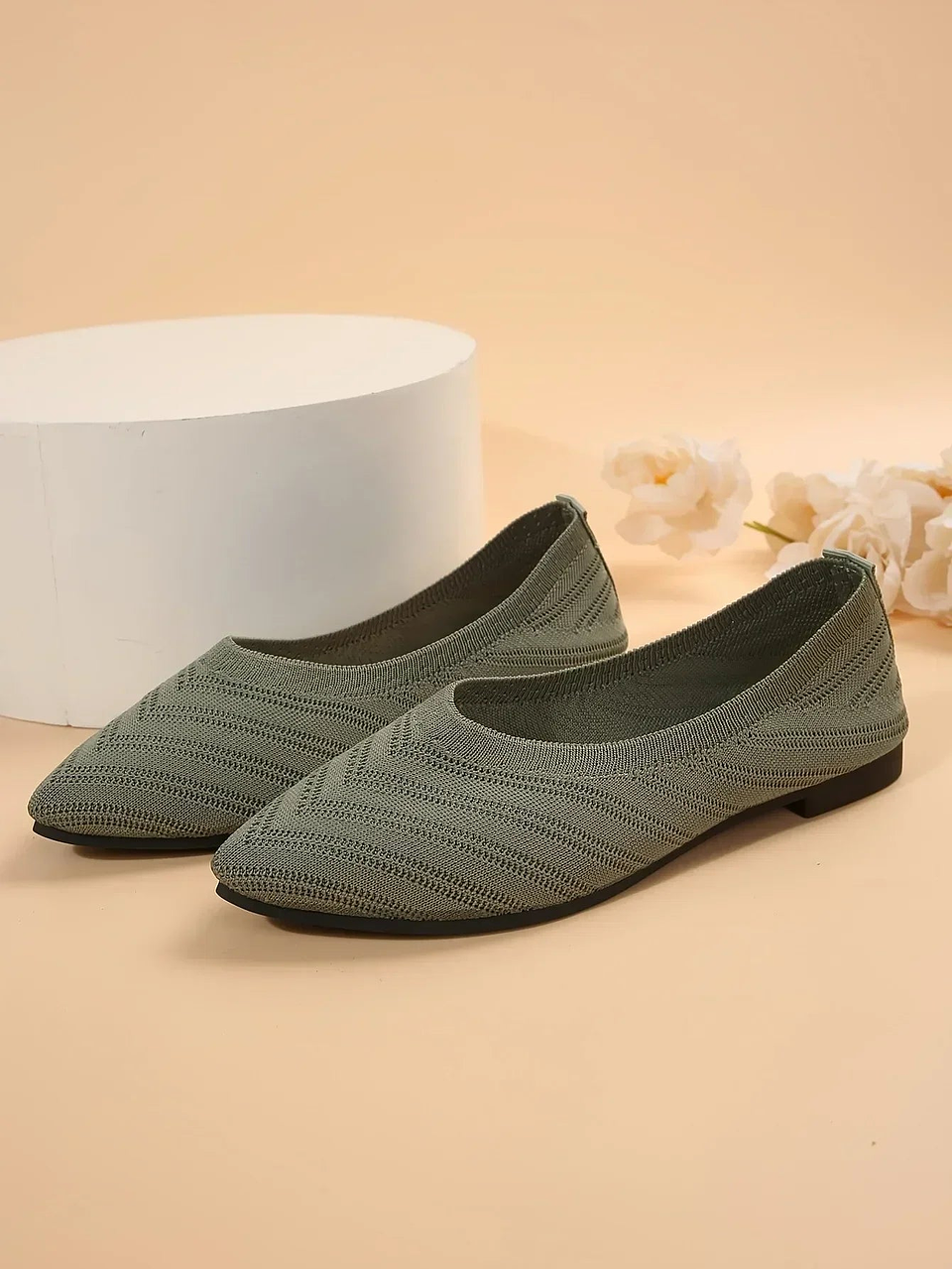 Anna- Ballet Knit Flats 48