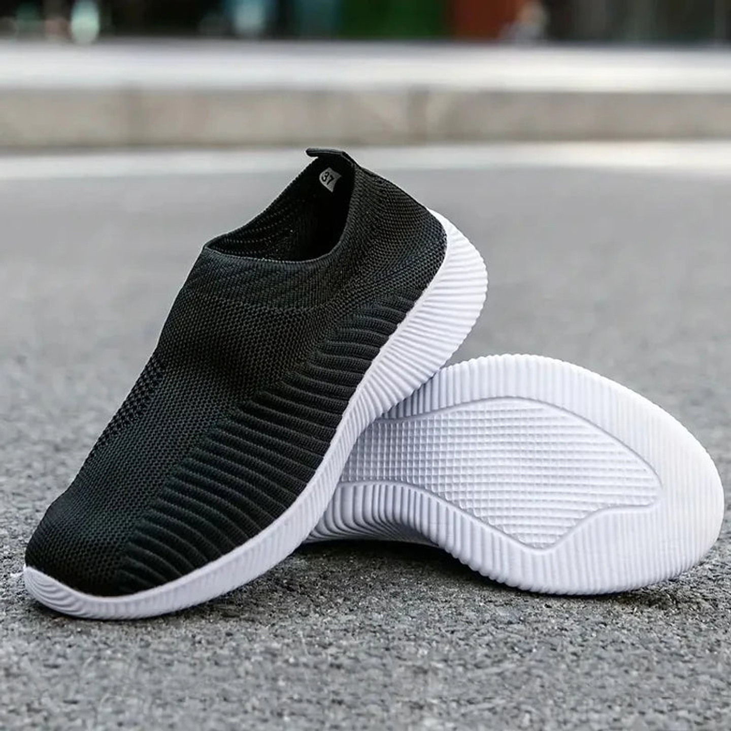 Abigail- Mesh Knit Sneakers 21