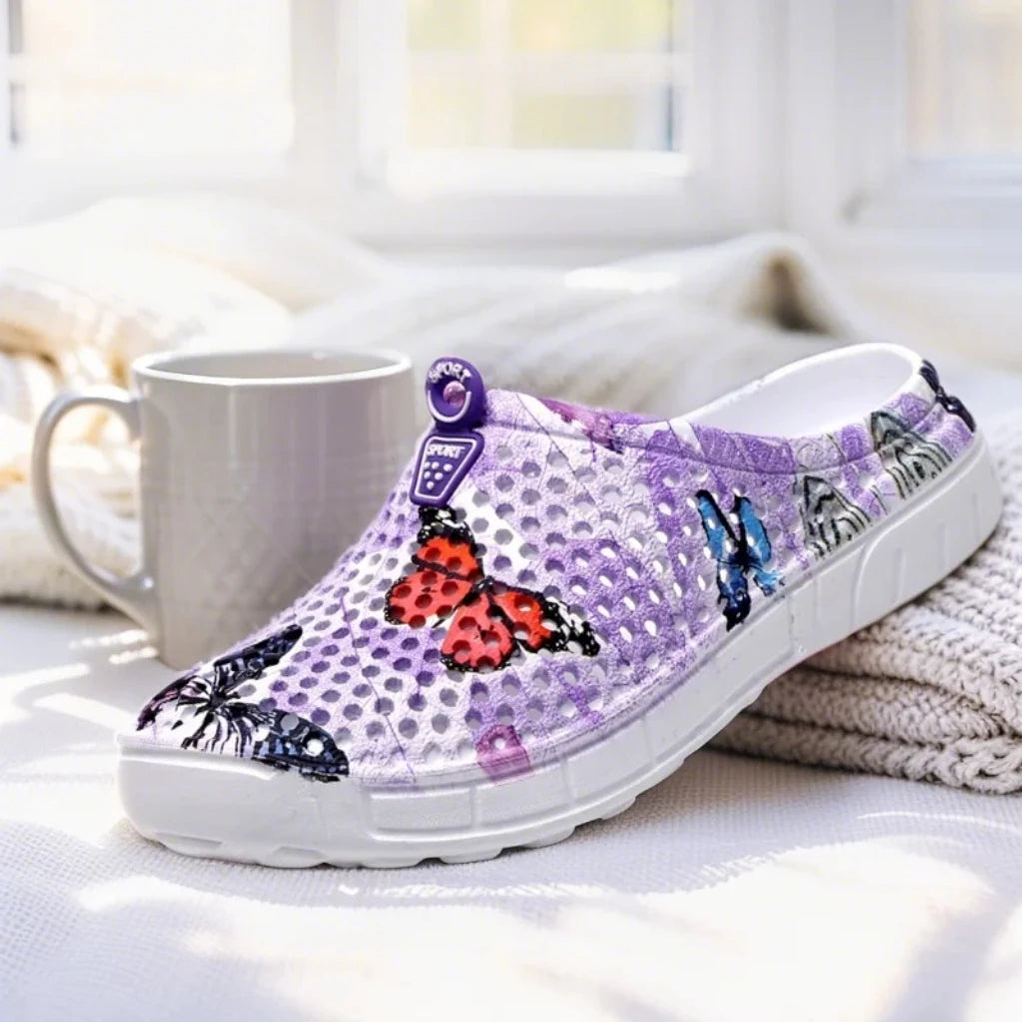 Bridget- Butterfly Dream Clogs 5