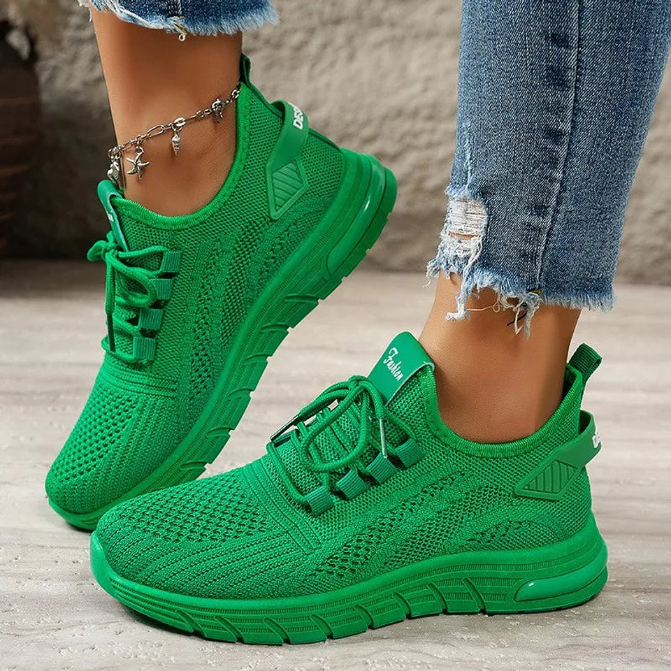 Faith- Platform Knit Sneakers 2