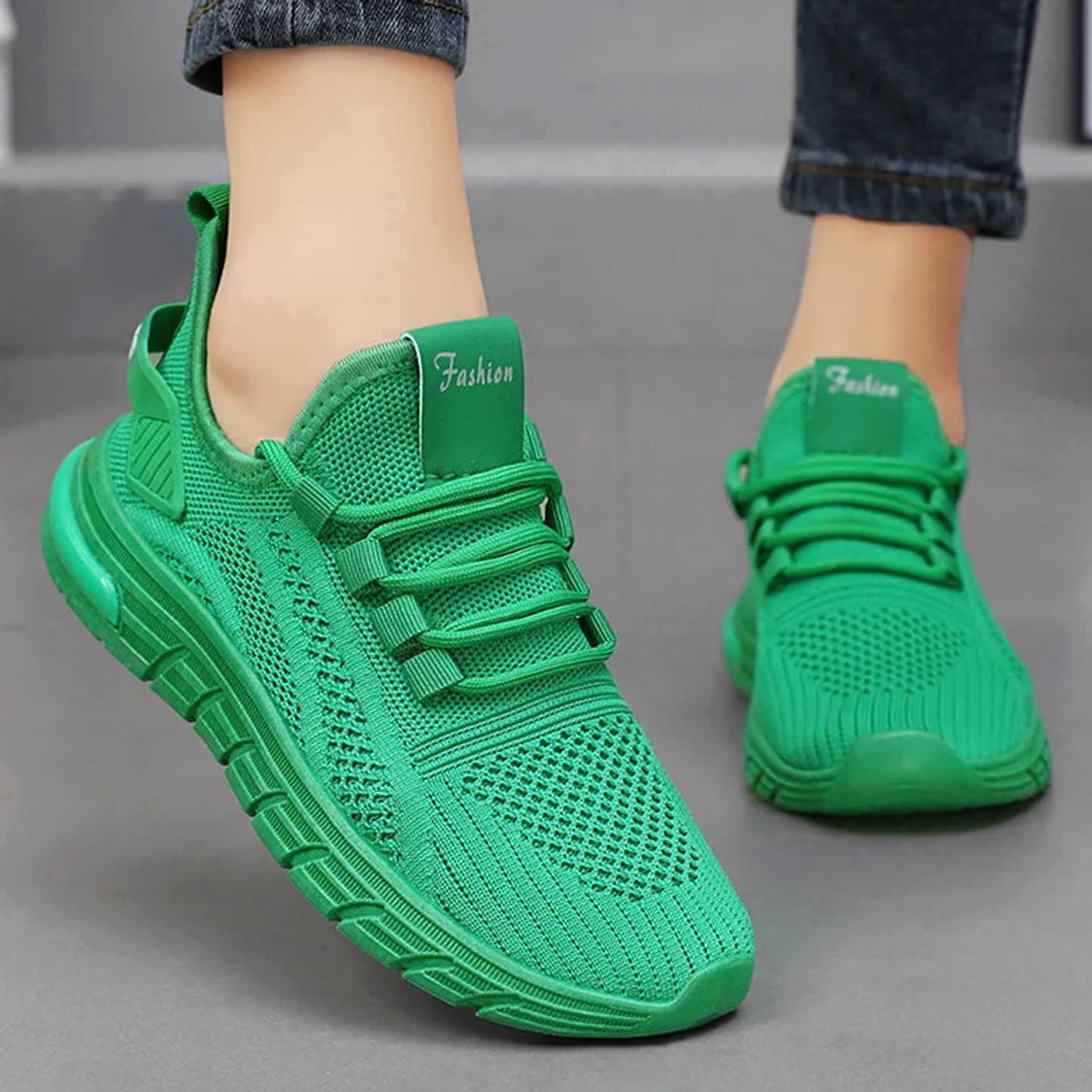 Faith- Platform Knit Sneakers 3
