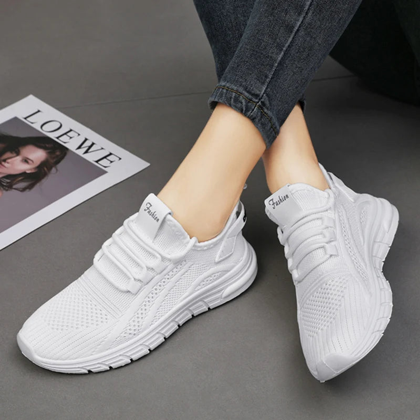 Faith- Platform Knit Sneakers 13