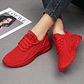 Faith- Platform Knit Sneakers - thumbnail 15