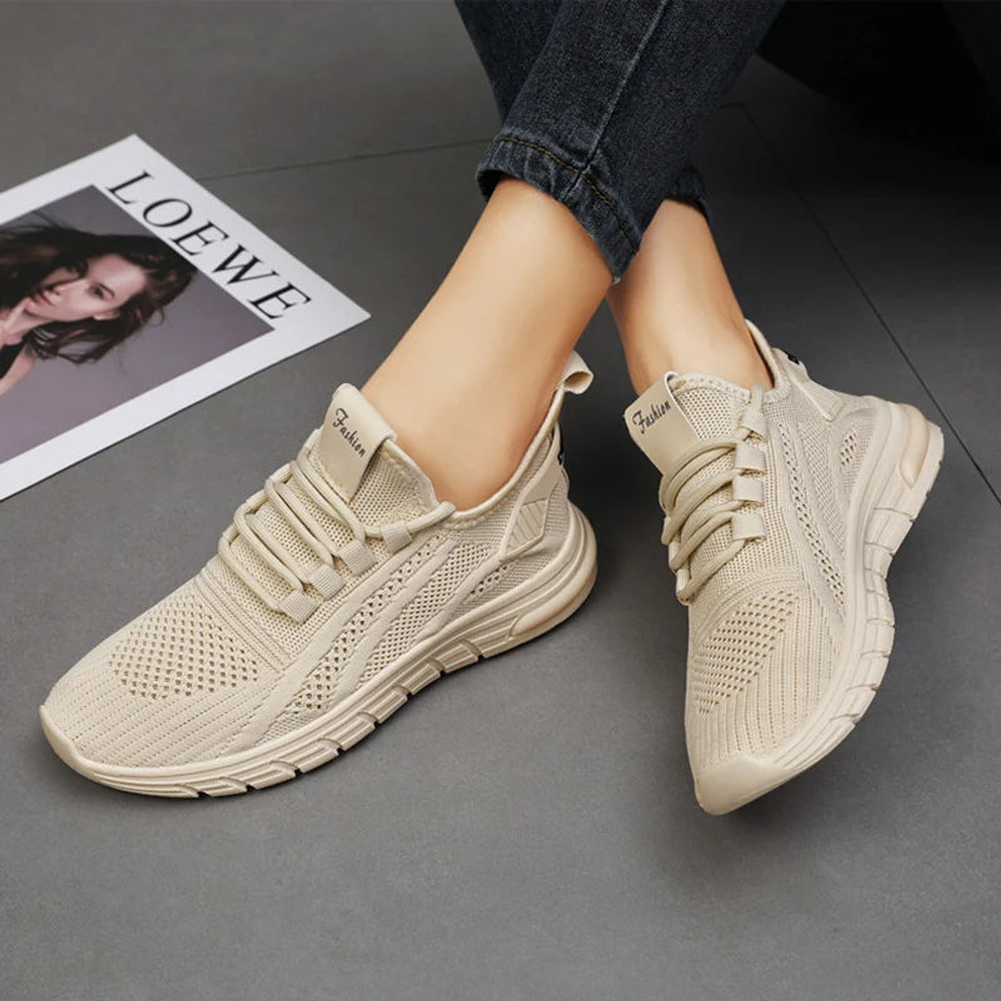 Faith- Platform Knit Sneakers 16
