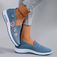 Eve- Mesh Flat Sneakers - thumbnail 9